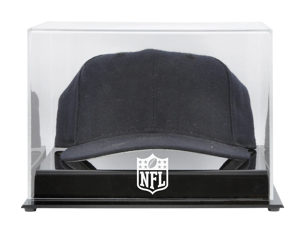 Vitrine avec logo de casquette en acrylique NFL Shield