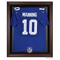 NFL Shield Brown Framed Logo Jersey Display Case