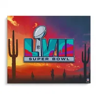 Lids Fanatics Authentic Mahogany Framed Super Bowl LV Jersey Logo