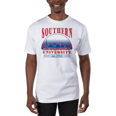 SMU Mustangs Uscape Apparel T-Shirt - White