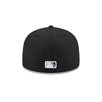 Men's New Era  Black Somerset Patriots Theme Nights 59FIFTY Fitted Hat