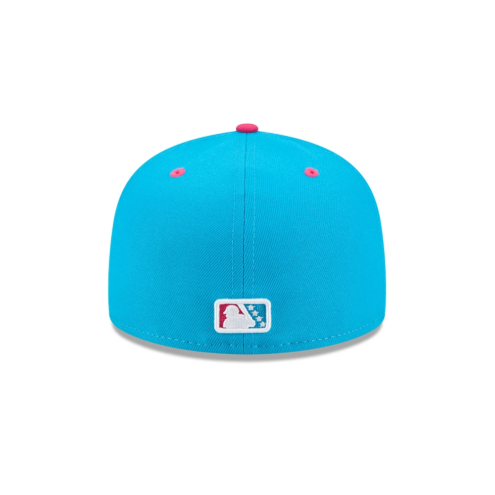 Casquette ajustée 59FIFTY blanche pour homme New Era Somerset Patriots Theme Nights