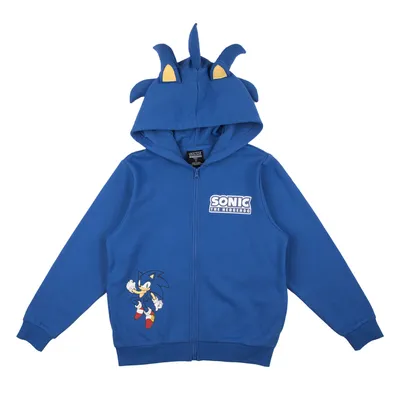 Sonic the Hedgehog BIOWORLD Youth Full-Zip Hoodie - Blue