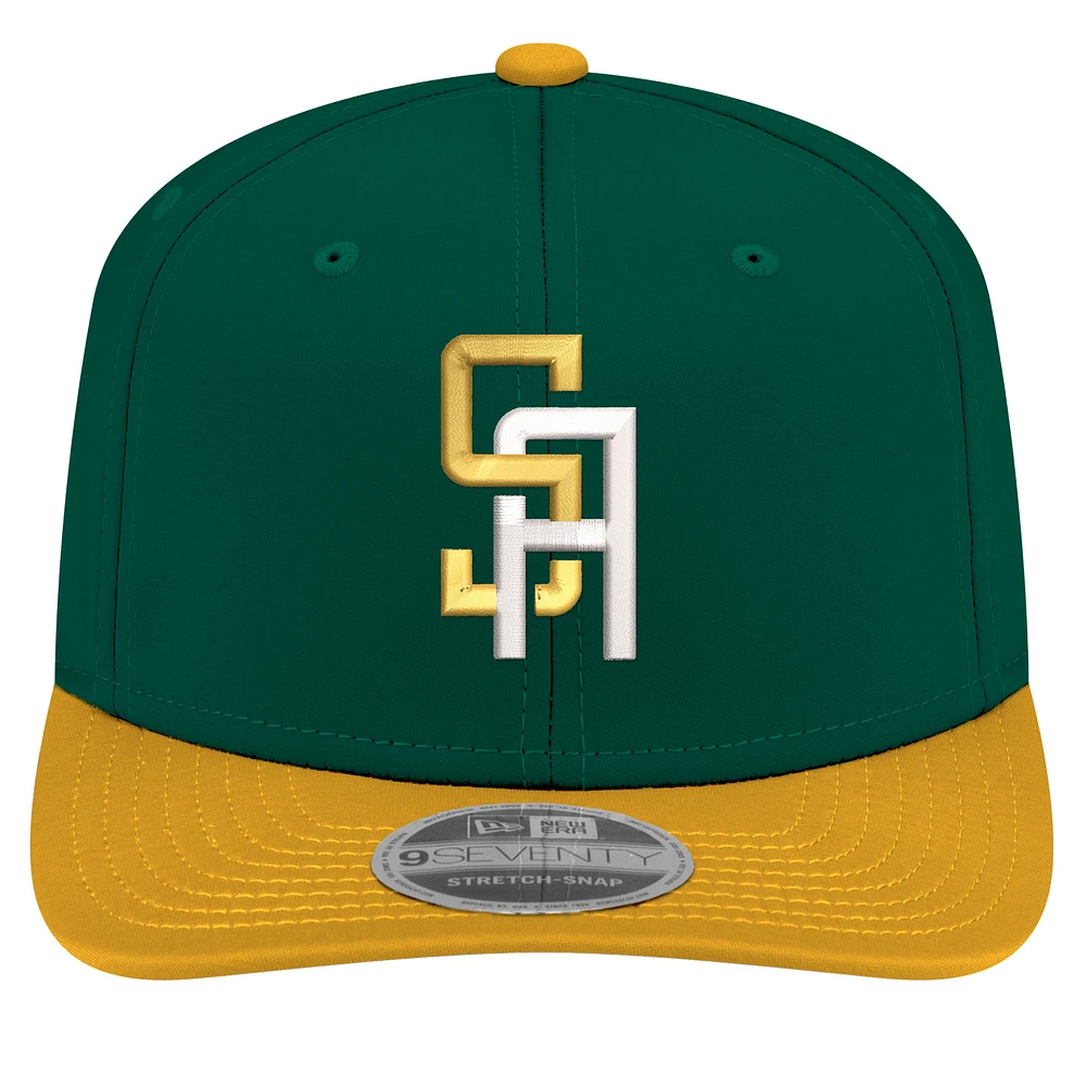 Men's New Era  Dark Green South Africa Baseball 2026 World Baseball Classic 9SEVENTY Stretch-Snap Hat