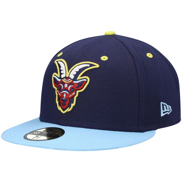 Casquette ajustée 59FIFTY Cabritos Maldichos De South Bend Copa La Diversion New Era pour homme bleu marine/bleu clair