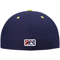 Men's New Era Navy/Light Blue Cabritos Maldichos De South Bend Copa La Diversion 59FIFTY Fitted Hat