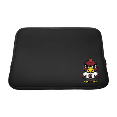 South Carolina Gamecocks Mascot Soft Sleeve Laptop Case - Black