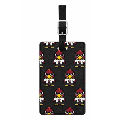 South Carolina Gamecocks Mascot Tokyodachi Luggage Tag - Black