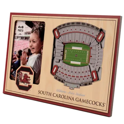 South Carolina Gamecocks 3D StadiumViews Picture Frame - Brown