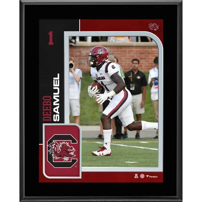 Deebo Samuel South Carolina Gamecocks Unsigned Red Jersey Running