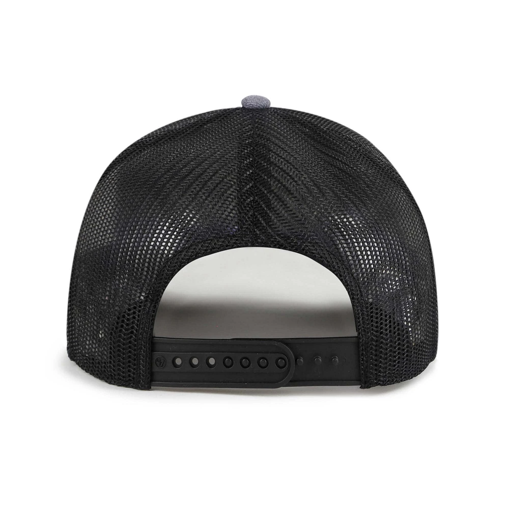 Casquette ajustable en corde de carbone grise '47 pour homme des Gamecocks de Caroline du Sud