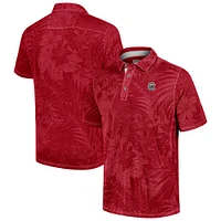 Men's Tommy Bahama  Garnet South Carolina Gamecocks Sport Santiago Paradise Polo
