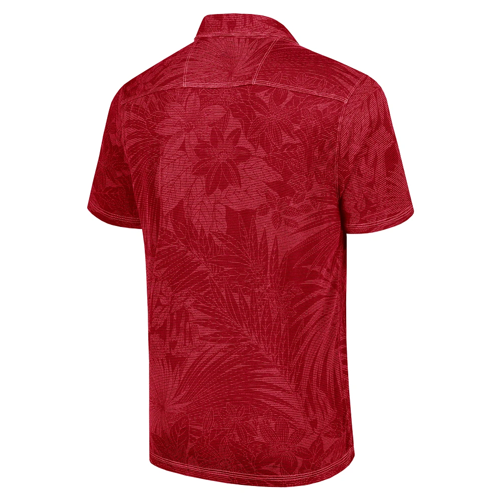 Polo Sport Santiago Paradise pour homme Tommy Bahama Bordeaux South Carolina Gamecocks Big & Tall