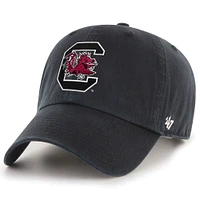 Casquette ajustable noire « 47 » pour homme des Gamecocks de Caroline du Sud, tournoi de basketball féminin NCAA 2025, March Madness Final Four Clean Up