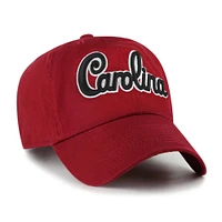 Casquette ajustable « 47 Garnet South Carolina Gamecocks Vault Clean Up » pour homme