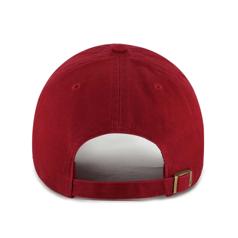 Casquette ajustable « 47 Garnet South Carolina Gamecocks Vault Clean Up » pour homme