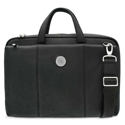 South Carolina Gamecocks Leather Briefcase - Black