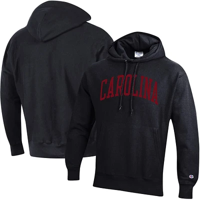 Chandail à capuchon armure inversée Champion South Carolina Gamecocks pour hommes, noir