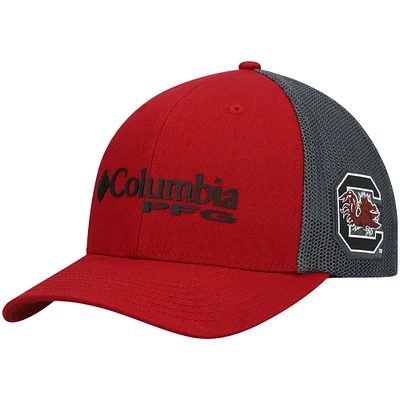 Casquette Columbia Gamecocks PFG Snapback pour homme grenat/anthracite South Carolina Gamecocks