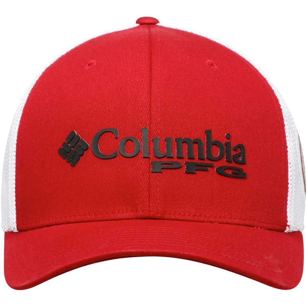 Casquette Columbia Garnet South Carolina Gamecocks Collegiate PFG Flex pour homme