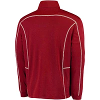Men's Columbia Golf Garnet South Carolina Gamecocks Shotgun Quarter-Zip Pullover