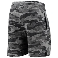 Concepts Sport Charcoal/Gris South Carolina Gamecocks Camo Backup Terry Jam Lounge Shorts pour hommes