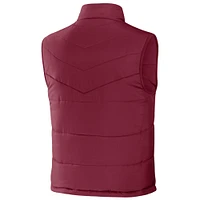 Collection Darius Rucker pour homme par Fanatics Garnet South Carolina Gamecocks Gilet entièrement zippé à couleurs contrastées