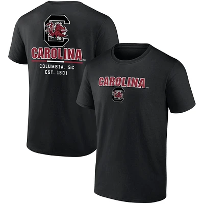 Men's Fanatics Black South Carolina Gamecocks Game Day 2-Hit T-Shirt