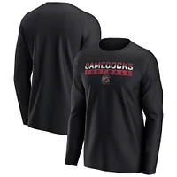 T-shirt à manches longues raglan noir pour hommes Fanatics South Carolina Gamecocks Weekend Favorite