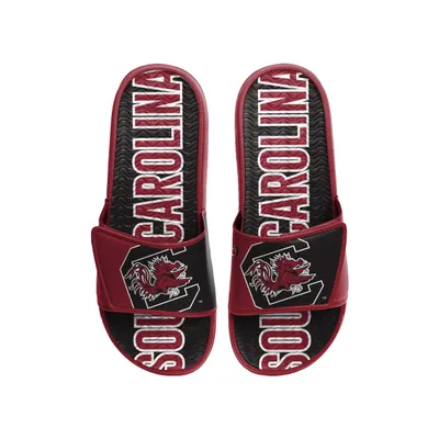 Atlanta Falcons FOCO Wordmark Gel Slide Sandals