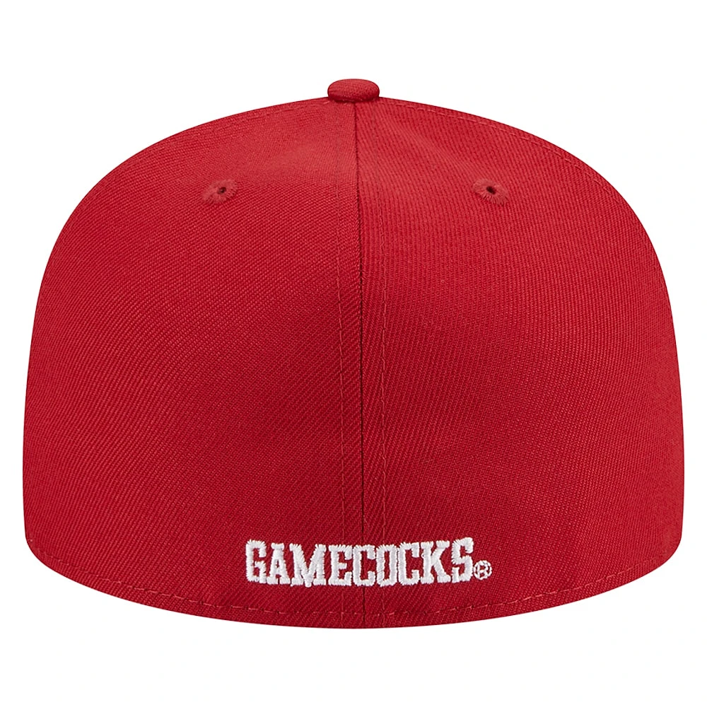 Men's New Era Garnet South Carolina Gamecocks 59FIFTY Fitted Hat