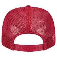 Casquette camionneur extensible à boutons-pression New Era Garnet South Carolina Gamecocks Primary 9SEVENTY pour homme