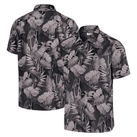 Men's Tommy Bahama Black South Carolina Gamecocks Coast Nuevo Fronds Button-Up Shirt