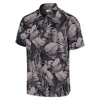 Chemise boutonnée noire pour homme Tommy Bahama South Carolina Gamecocks Coast Nuevo Fronds