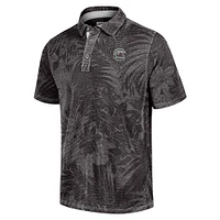 Polo Tommy Bahama noir pour homme des Gamecocks de Caroline du Sud Sport Santiago Paradise