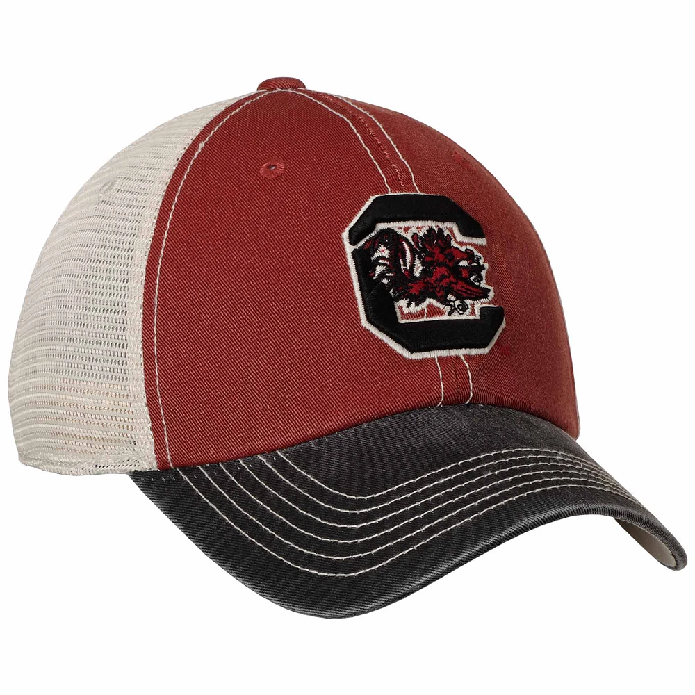 Casquette ajustable Top of the World grenat/noir Caroline du Sud Gamecocks Offroad Trucker pour homme