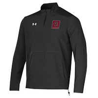 Men's Under Armour Black South Carolina Gamecocks 2023 Motivate Half-Zip Top