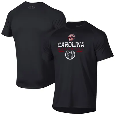 South Carolina Gamecocks Under Armour Baseball Icon Raglan Performance T-Shirt