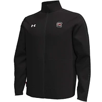 Veste zippée intégrale Command de South Carolina Gamecocks pour homme Under Armour noire