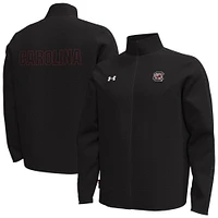 Veste zippée intégrale Command de South Carolina Gamecocks pour homme Under Armour noire