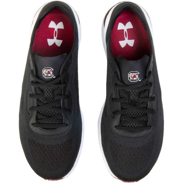 Under Armour Caroline du Sud Gamecocks HOVR Sonic 5 Chaussures de course pour homme Noir