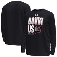 Men's Under Armour Black South Carolina Gamecocks March Madness Unity Long Sleeve T-Shirt