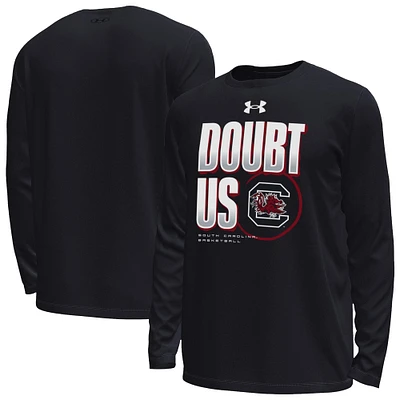 Men's Under Armour Black South Carolina Gamecocks March Madness Unity Long Sleeve T-Shirt