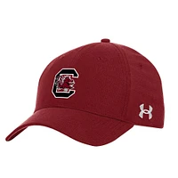 Casquette Under Armour Garnet South Carolina Gamecocks Sideline Performance Flex pour homme