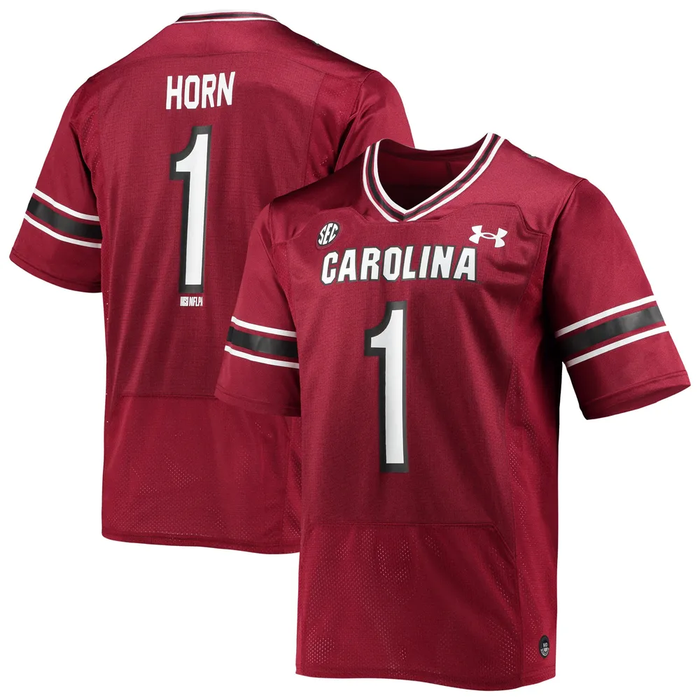 Men's Under Armour Jaycee Horn Garnet South Carolina Gamecocks Replica  Alumni Jersey