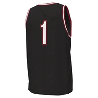 Maillot de basket-ball réplique des Gamecocks Caroline du Sud #1 Under Armour pour hommes, noir