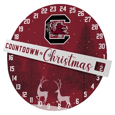 Pegasus South Carolina Gamecocks Countdown to Christmas Wall Sign