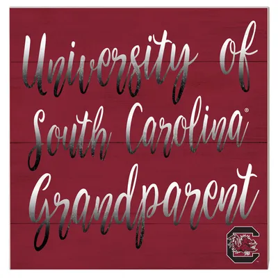 South Carolina Gamecocks 10'' x 10'' Grandparent Plaque