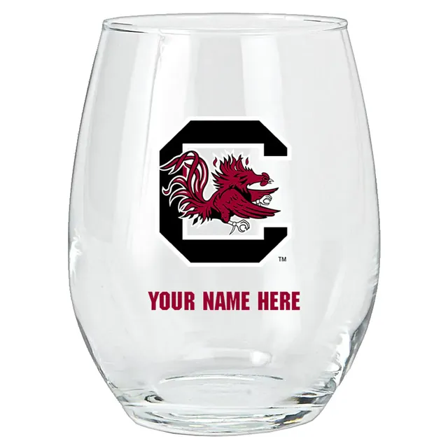 Lids Louisville Cardinals 2-Piece 15oz. Stemless Wine Glass Set