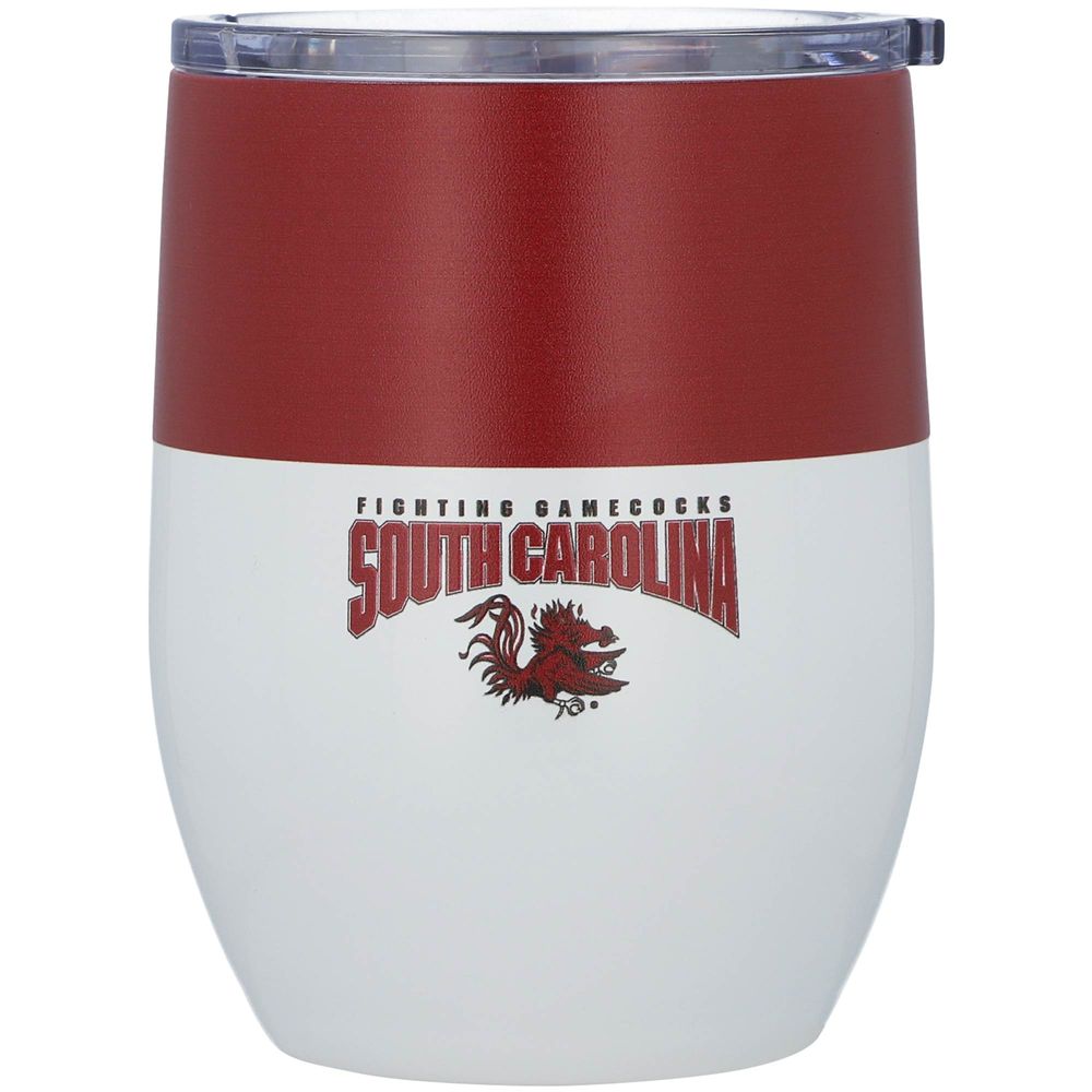 South Carolina Gamecocks 16oz. Colorblock Stainless Steel Curved Tumbler